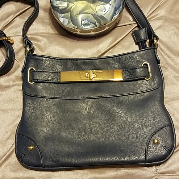 Charming Charlie Handbags - NWOT Navy Crossover Purse